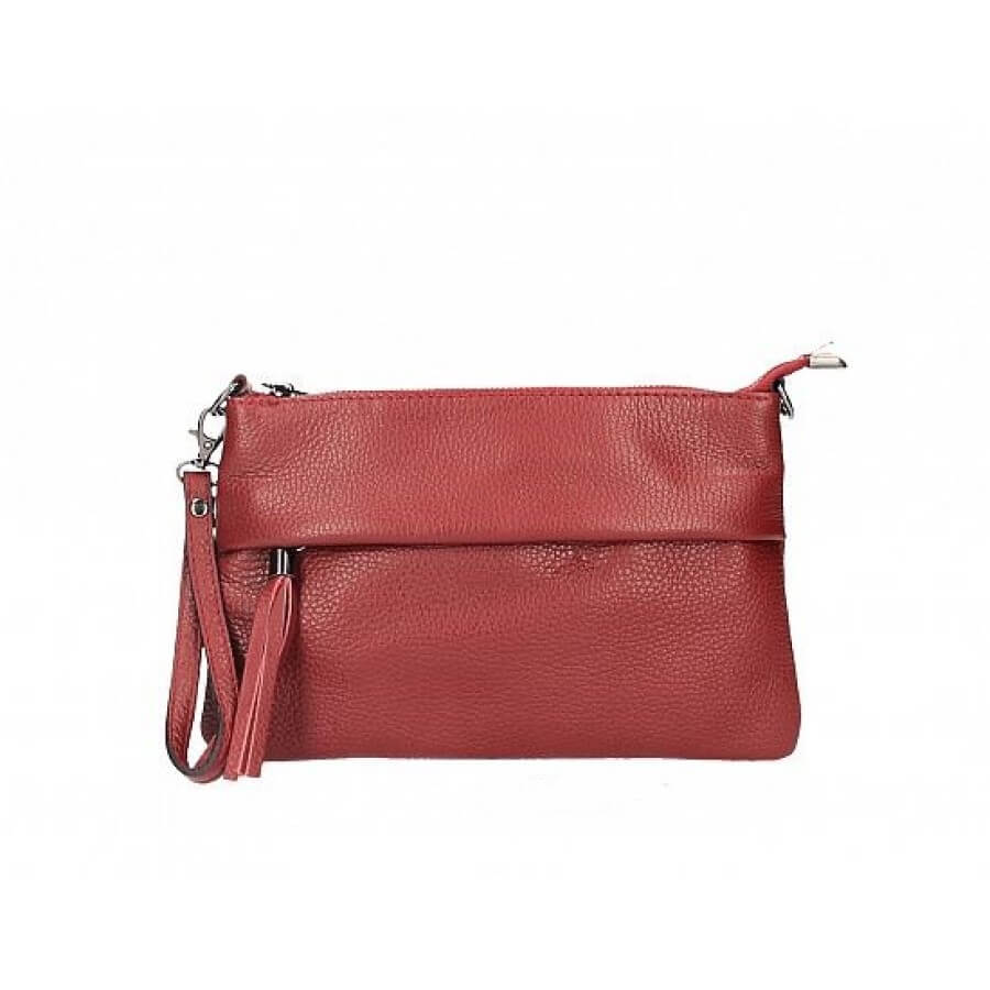 Liana Genuine Leather Handbag Bordeaux | Traveller Store