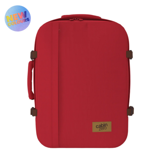 World Traveler WT100-30-RED Valise verticale ultra l-g-re en tissu,  collection Embarque, 30 po - Rouge 